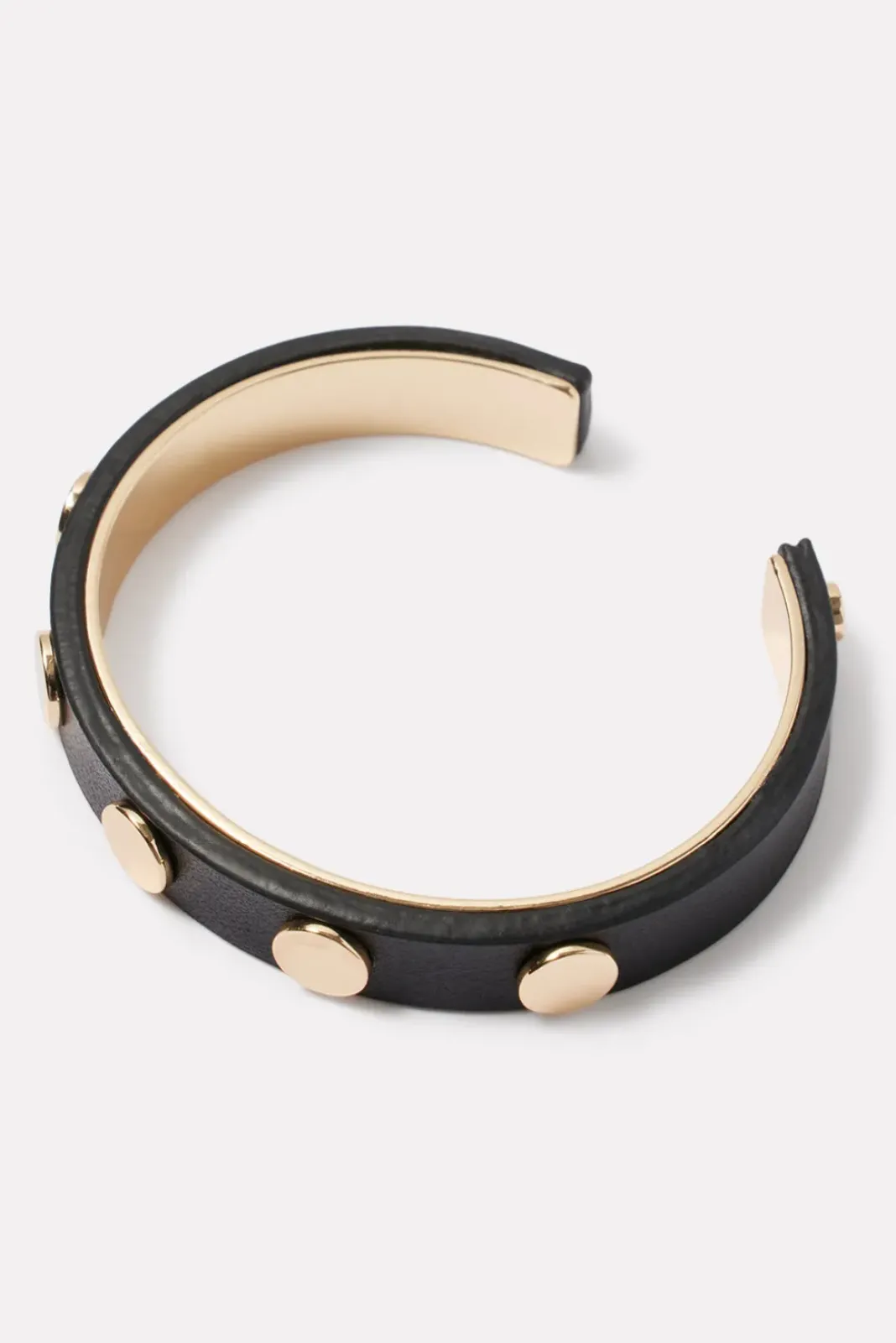 Jewelry<EVEREVE Roxy Studded Cuff Bracelet Black/Gold