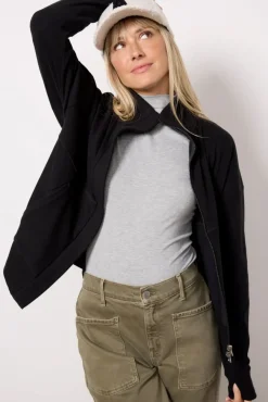 Blazers & Jackets<VARLEY Rozanna Zip Through Midlayer Black