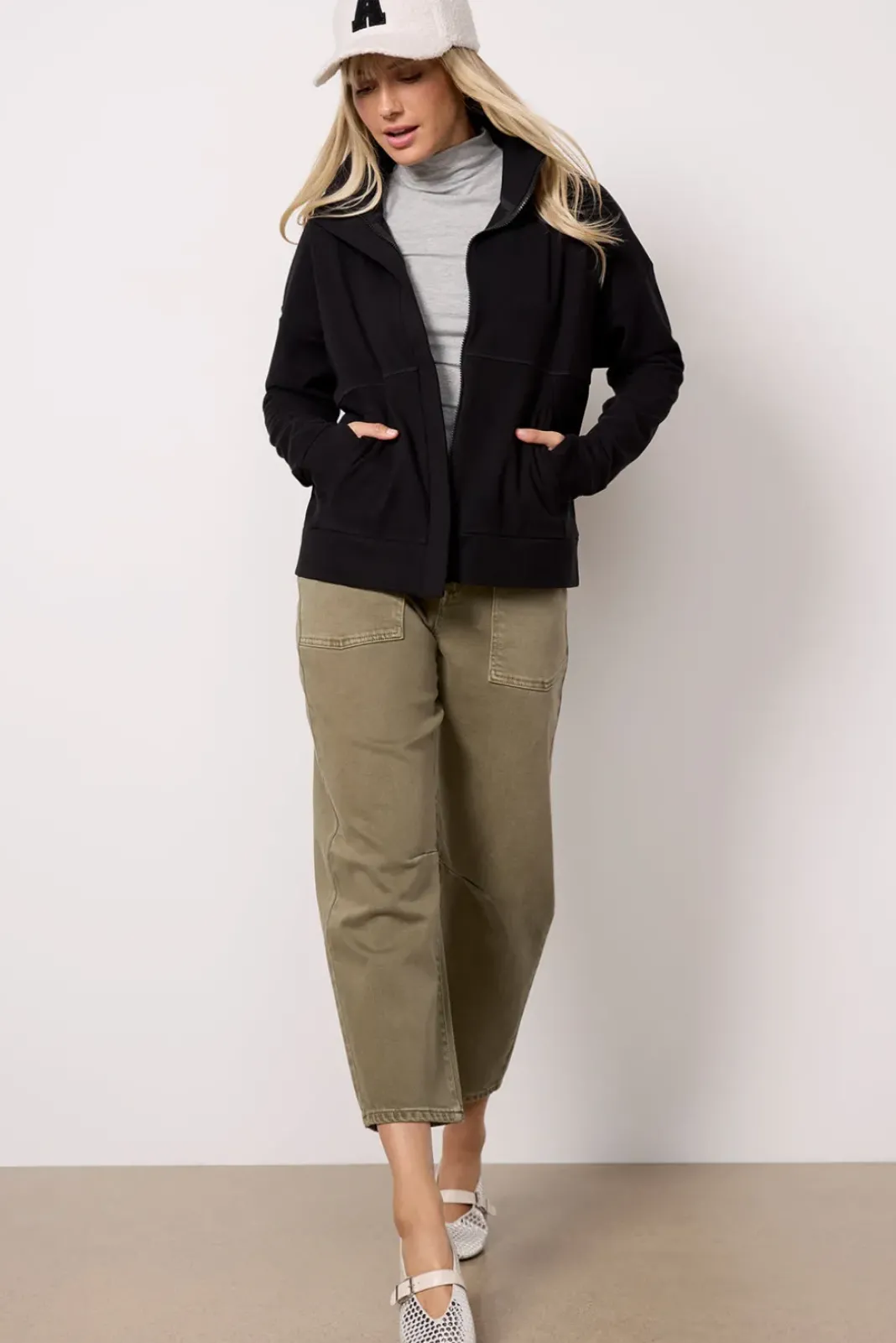 Blazers & Jackets<VARLEY Rozanna Zip Through Midlayer Black