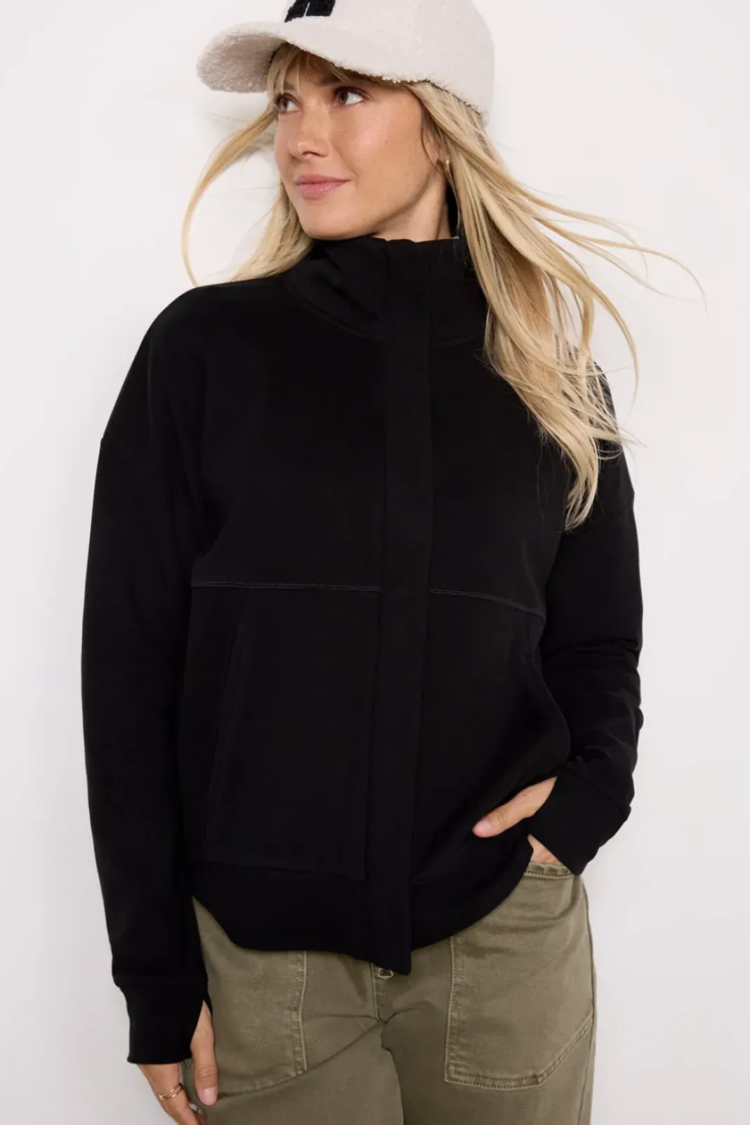 Blazers & Jackets<VARLEY Rozanna Zip Through Midlayer Black