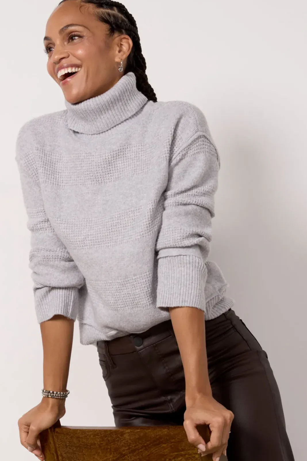 Sweaters<EVEREVE Ruth Pullover Heathergrey