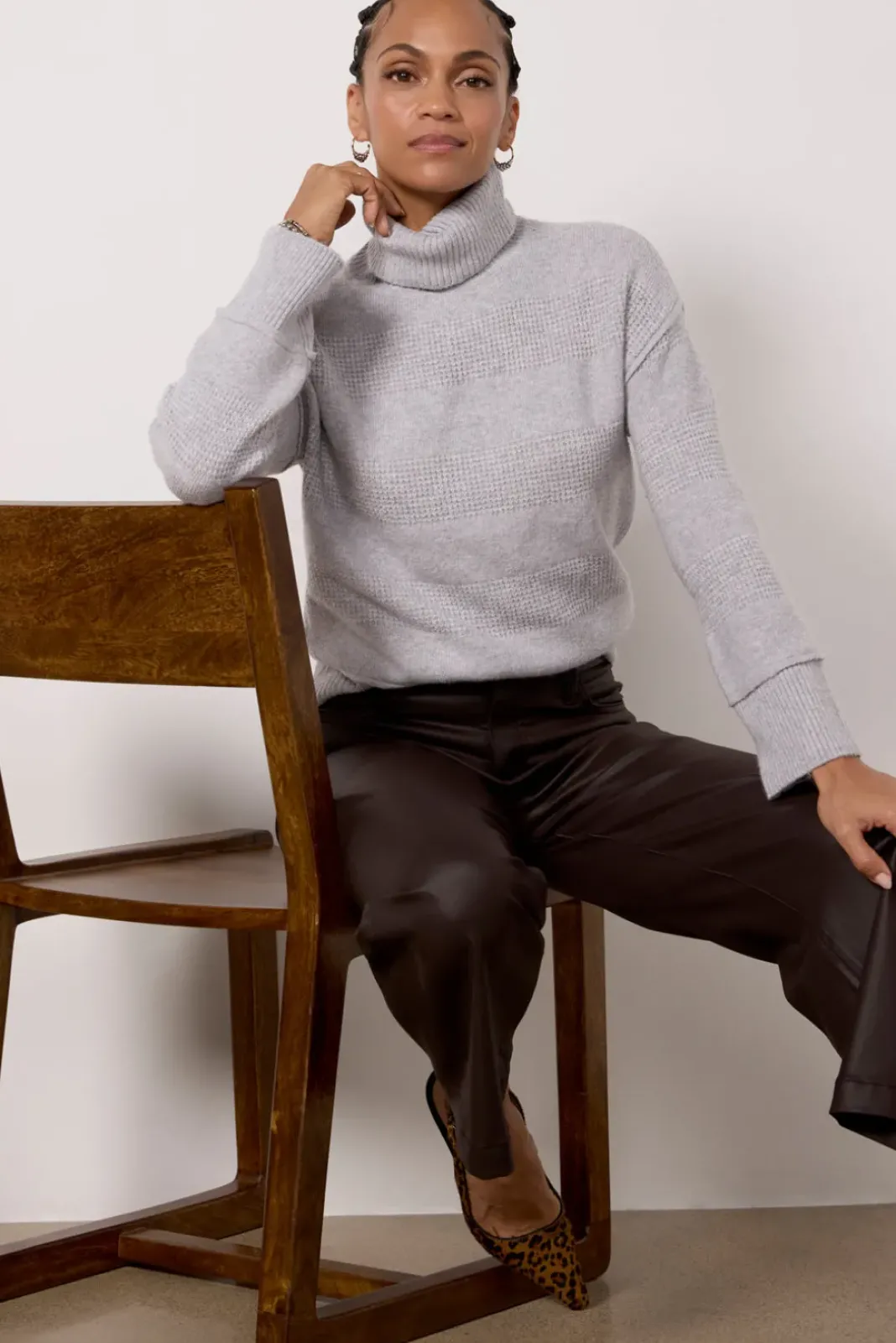 Sweaters<EVEREVE Ruth Pullover Heathergrey