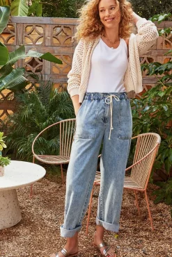 Jeans<RAILS Ryan Drawstring Jean Lightwash