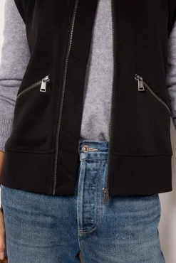 Blazers & Jackets<EVEREVE Ryann Bomber Vest Black