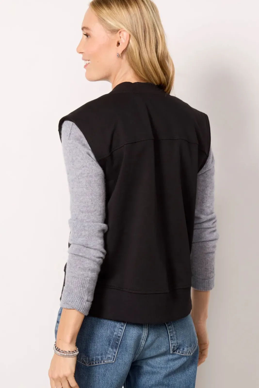 Blazers & Jackets<EVEREVE Ryann Bomber Vest Black