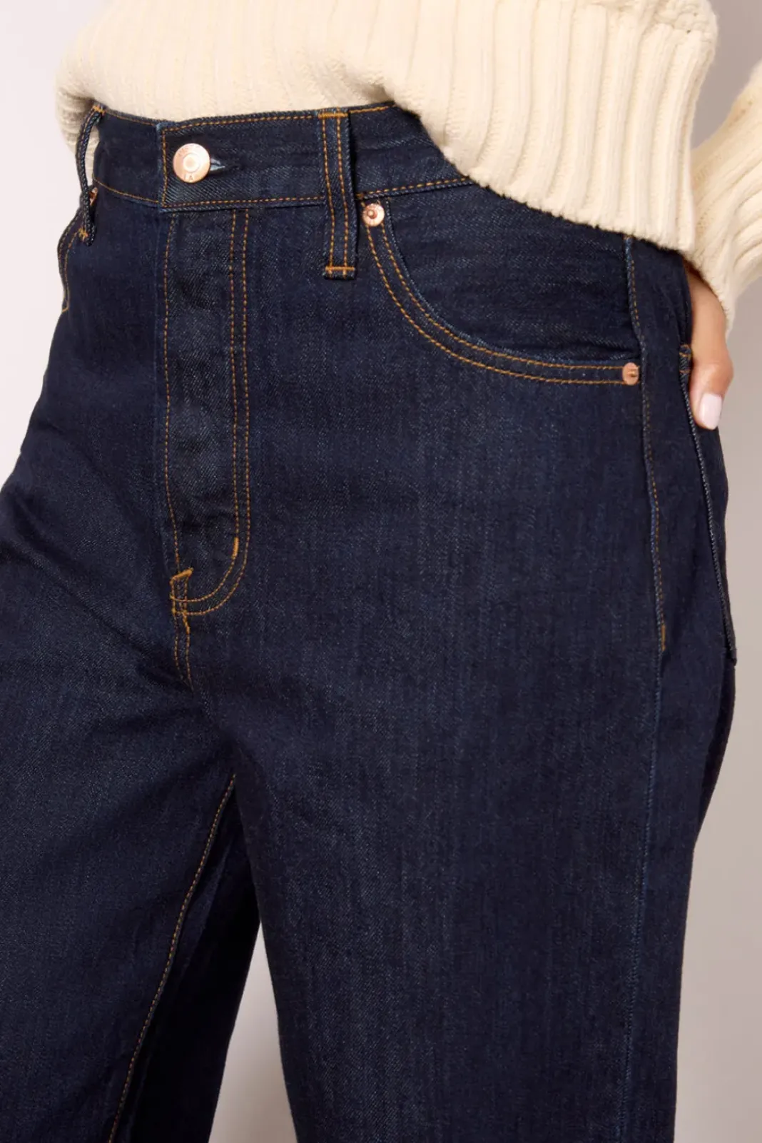 Jeans<PISTOLA Ryder Cuff Countdown