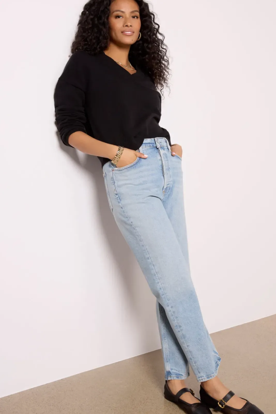 Jeans<AGOLDE 90s Pinch Crop Ripple