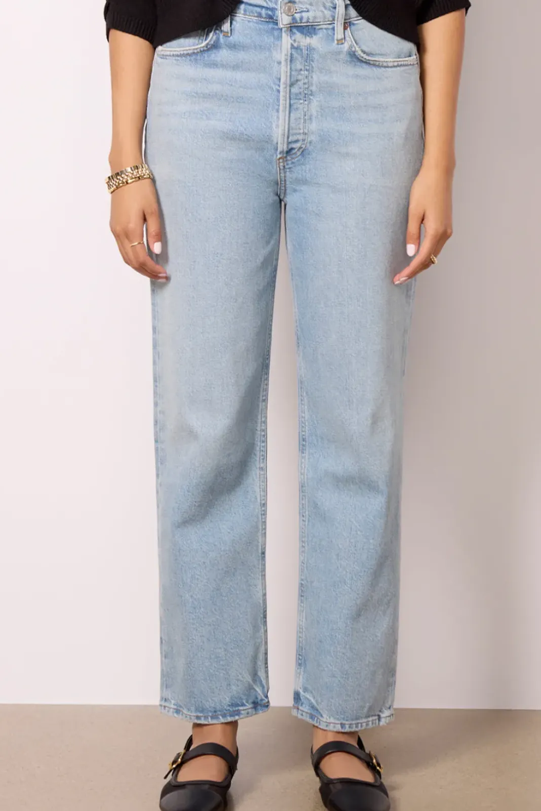 Jeans<AGOLDE 90s Pinch Crop Ripple