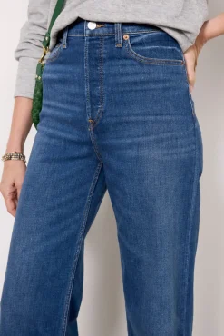 Jeans<RE/DONE 70s Ultra High Rise Wide Leg Montereyfade