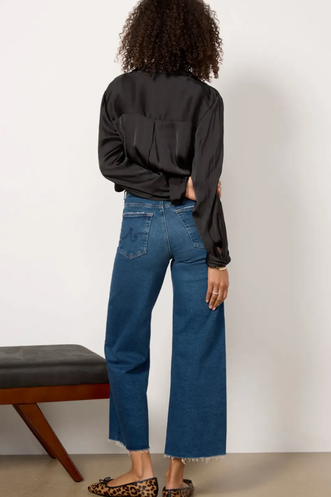 Jeans<AG Saige Wide Leg 9Yrselmhurst
