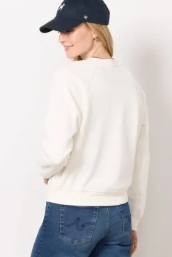 Sweatshirts<Z SUPPLY Saldana Reverse Fleece Sweatshirt Seasalt