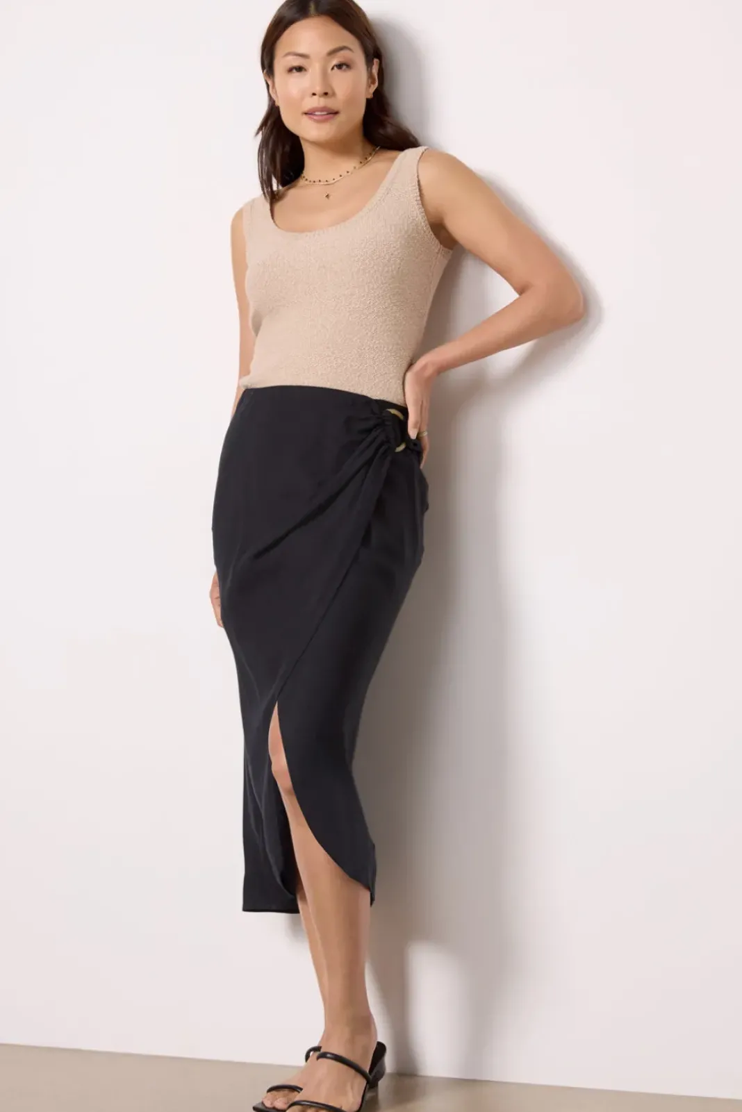 Skirts<RAILS Sampha Wrap Skirt Black