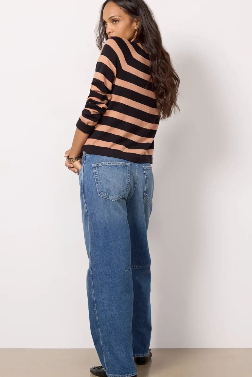 Jeans<AMO Sandra Baggy Emotion