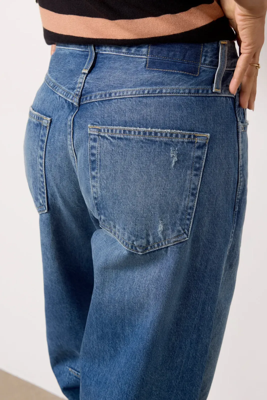 Jeans<AMO Sandra Baggy Emotion