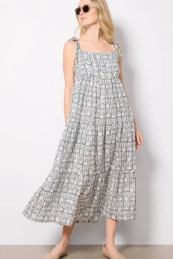 Dresses<EMERSON FRY Sara Tier Dress Vineforestorganic