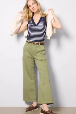 Tops & Tees<EVEREVE Sarina V Neck Tank Navystripe