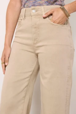 Jeans<PAIGE Sasha Ankle w Extra Wide Cuff Vintagesoftsand