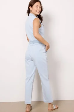Jumpsuits & Rompers<CLOTH AND STONE Scarlett Jumpsuit Coastalmistwash