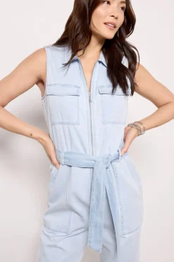 Jumpsuits & Rompers<CLOTH AND STONE Scarlett Jumpsuit Coastalmistwash