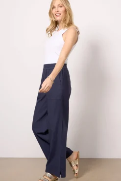 Pants & Leggings<MICHAEL STARS Shae Linen Pant Nocturnal