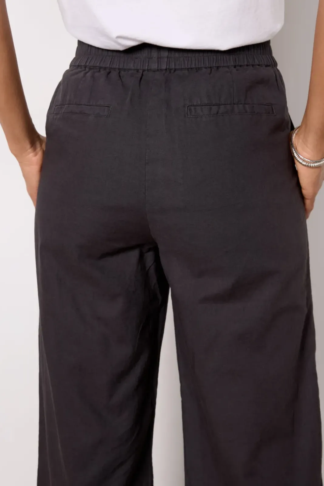 Pants & Leggings<MICHAEL STARS Shae Linen Pant Washedblack