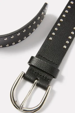 Belts<EVEREVE Shania Studded Belt Black