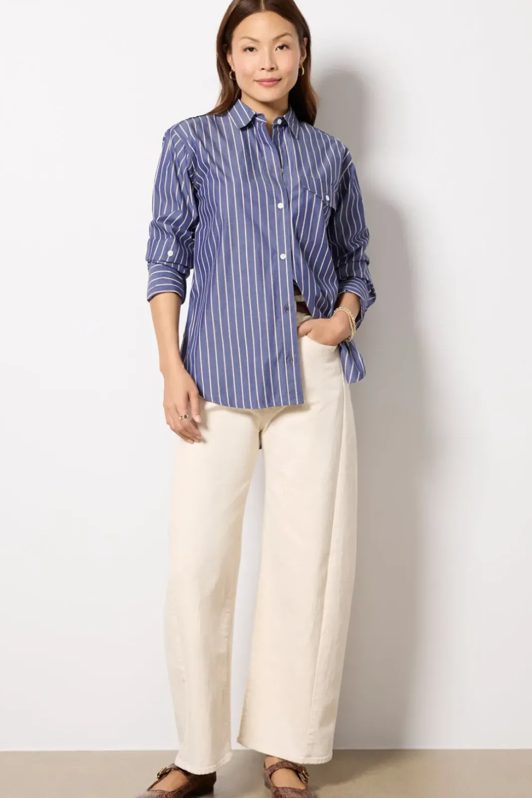 Tops & Tees<CITIZENS OF HUMANITY Shay Shirt Portamentostripe