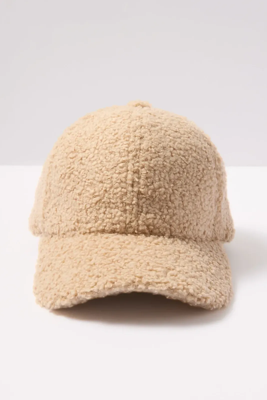 Hats<EVEREVE Sherpa Baseball Hat Tan