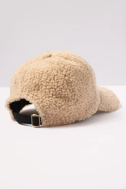 Hats<EVEREVE Sherpa Baseball Hat Tan