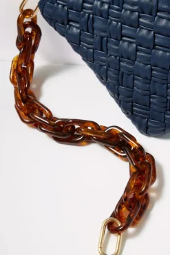Bags<CLARE V. Shortie Strap Tortoiseresin