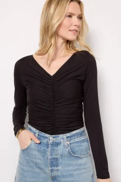 Tops & Tees<LNA Simone Top Black