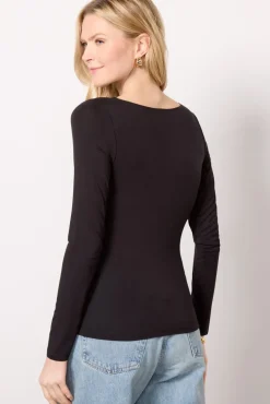 Tops & Tees<LNA Simone Top Black