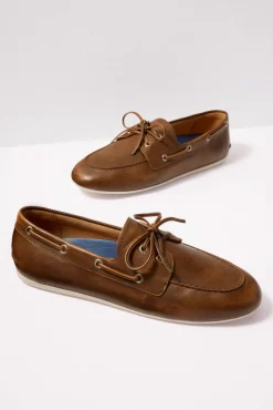 Shoes<SPERRY Slim Boat Shoe Tanleather