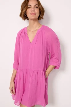 Dresses<VELVET Sloan Dress Orchid