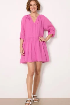 Dresses<VELVET Sloan Dress Orchid