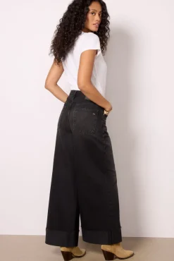 Jeans<RAG AND BONE SOFIE HIGH-RISE ANKLE WIDE LEG WITH CUFF Blair