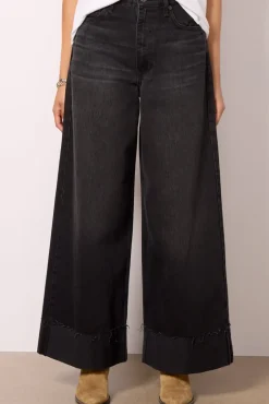 Jeans<RAG AND BONE SOFIE HIGH-RISE ANKLE WIDE LEG WITH CUFF Blair