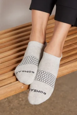 Socks<BOMBAS Solid Ankle 3 Pack Black/Grey