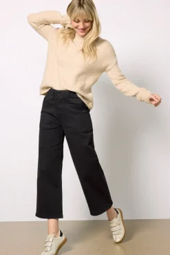 Pants & Leggings<PISTOLA Sophia Wide Leg Utility Black