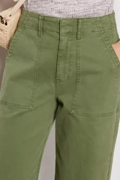 Pants & Leggings<PISTOLA Sophia Wide Leg Utility Pant Basil