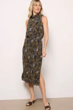 Dresses<EVEREVE Spencer Dress Olivefloral