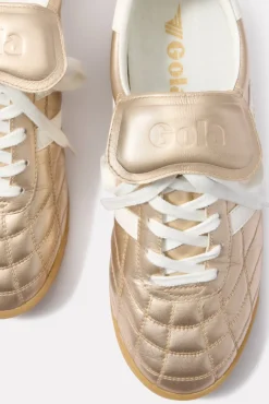 Shoes<GOLA Stadium 86 Sneaker Gold