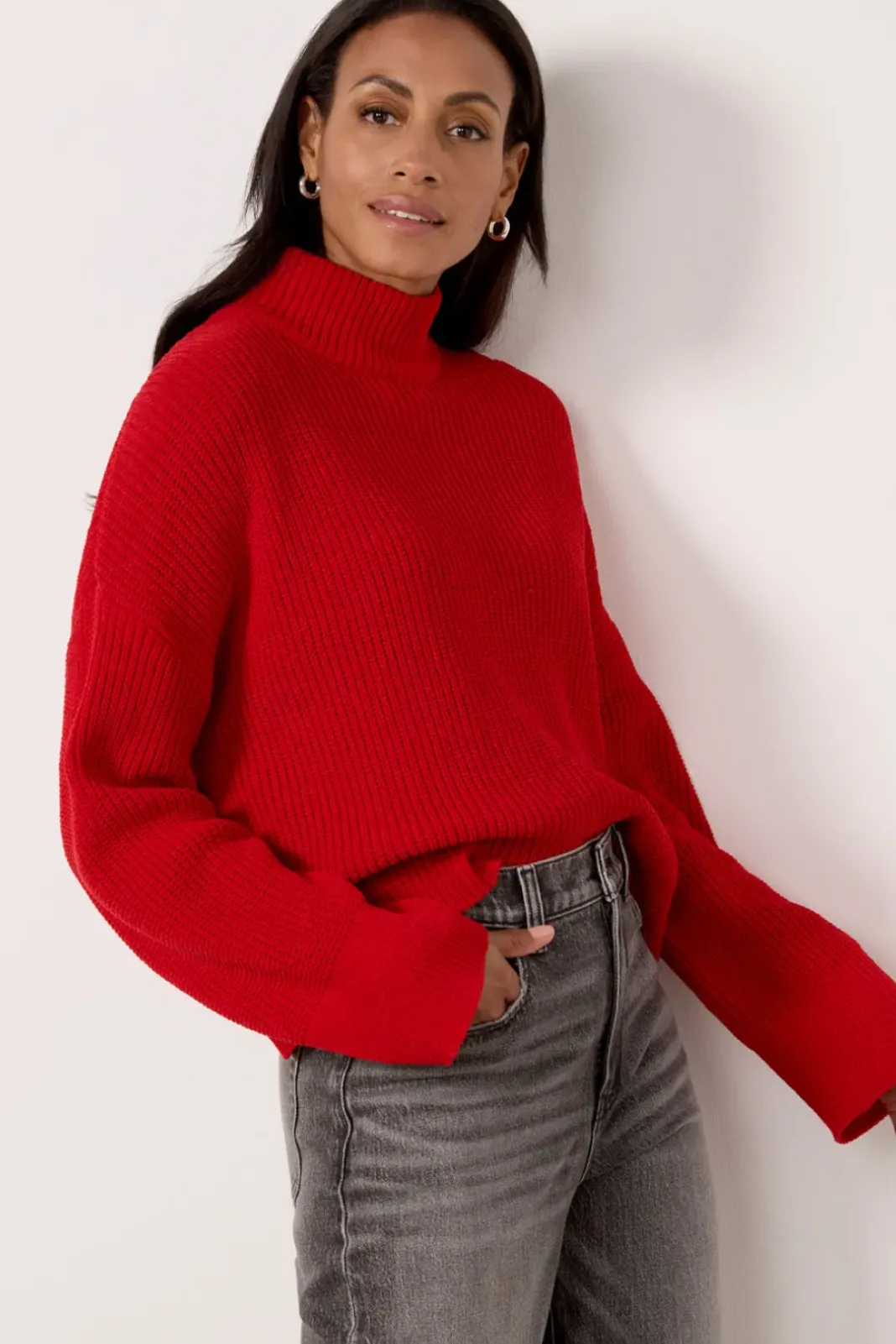 Sweaters<SANCTUARY Stay Cozy Sweater Marsred