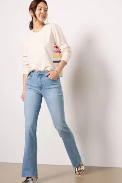 Jeans<KUT FROM THE KLOTH Stella High Rise Flare Priorities