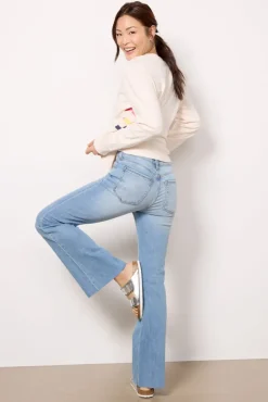 Jeans<KUT FROM THE KLOTH Stella High Rise Flare Priorities
