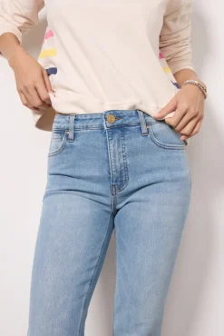 Jeans<KUT FROM THE KLOTH Stella High Rise Flare Priorities