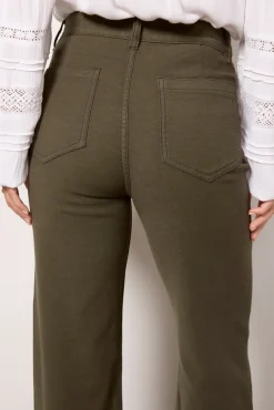 Pants & Leggings<FAHERTY Stretch Terry Patch Pocket Pant Forestolive