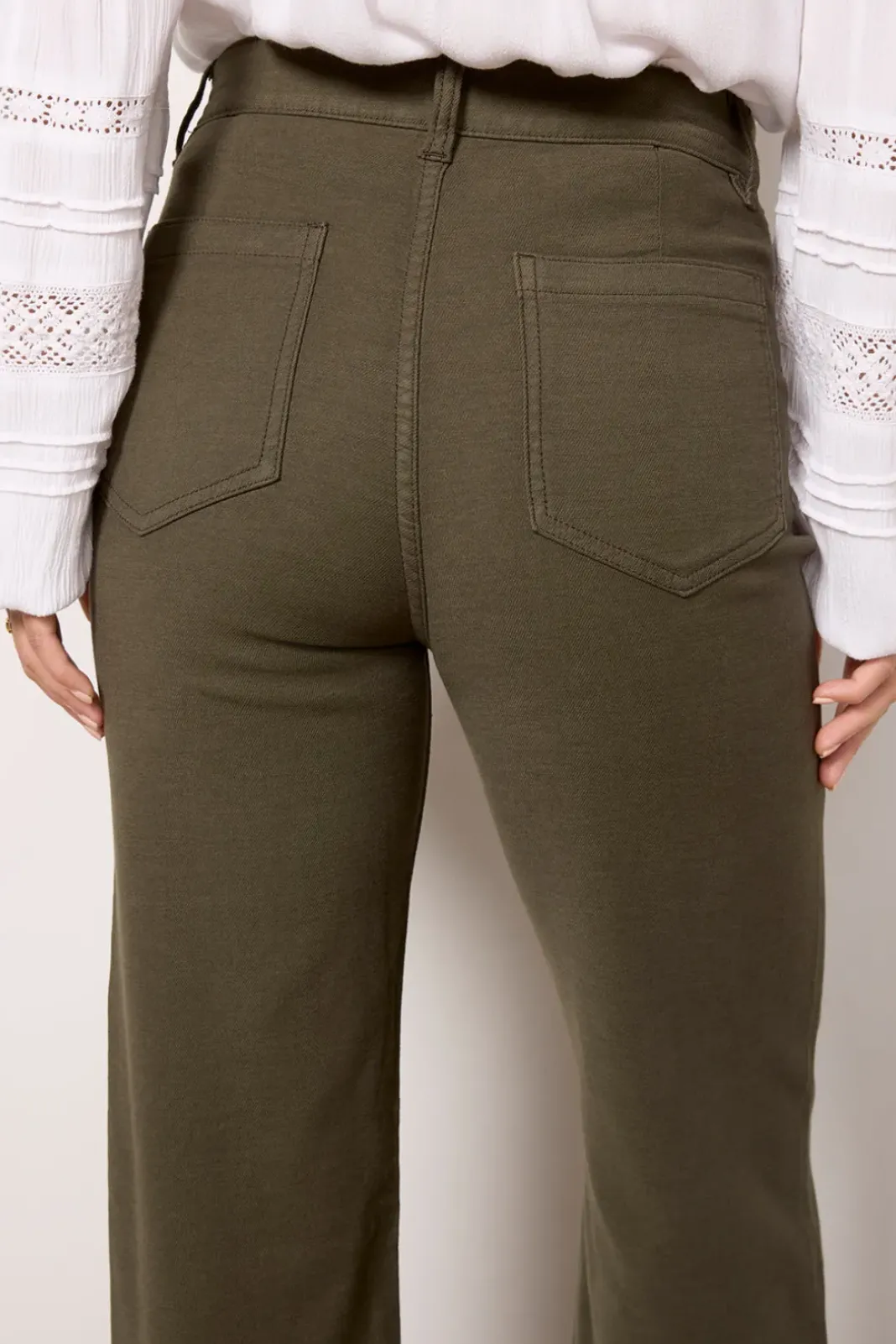 Pants & Leggings<FAHERTY Stretch Terry Patch Pocket Pant Forestolive