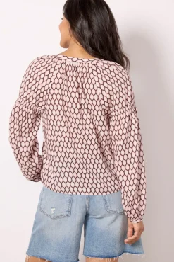 Tops & Tees<SANCTUARY Sundays Best Popover Geocurveball