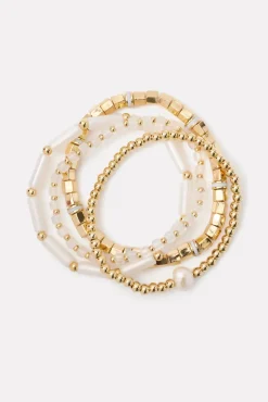 Jewelry<EVEREVE Susanna Bracelet Pack Gold/White